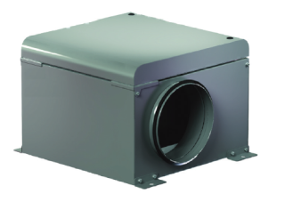 SILENT BOX EC Acoustically Insulated Inline Fan